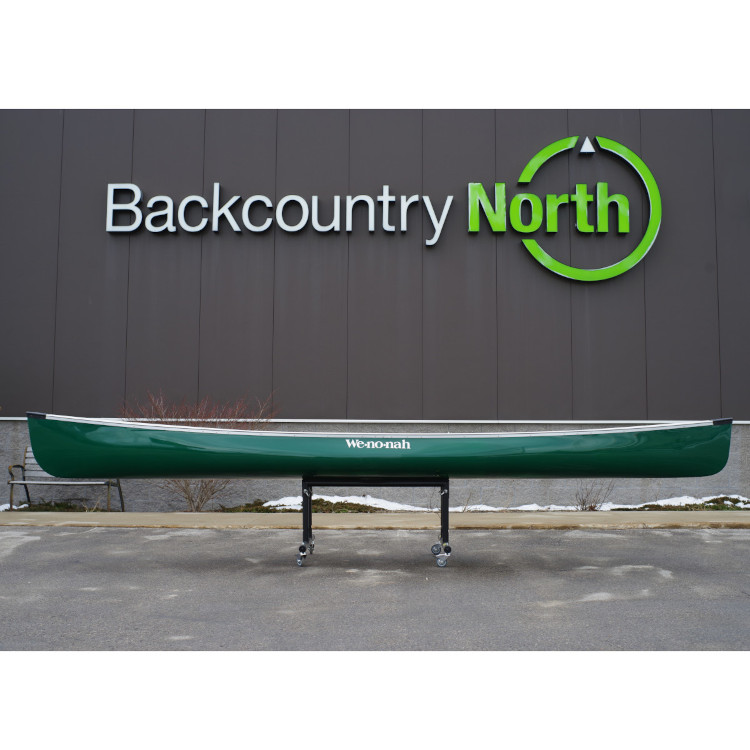 Wenonah Solo Plus 16'6" Canoe - Tuf Weave Flex Core w/ Skid Plates & Ash Yoke - Image 2